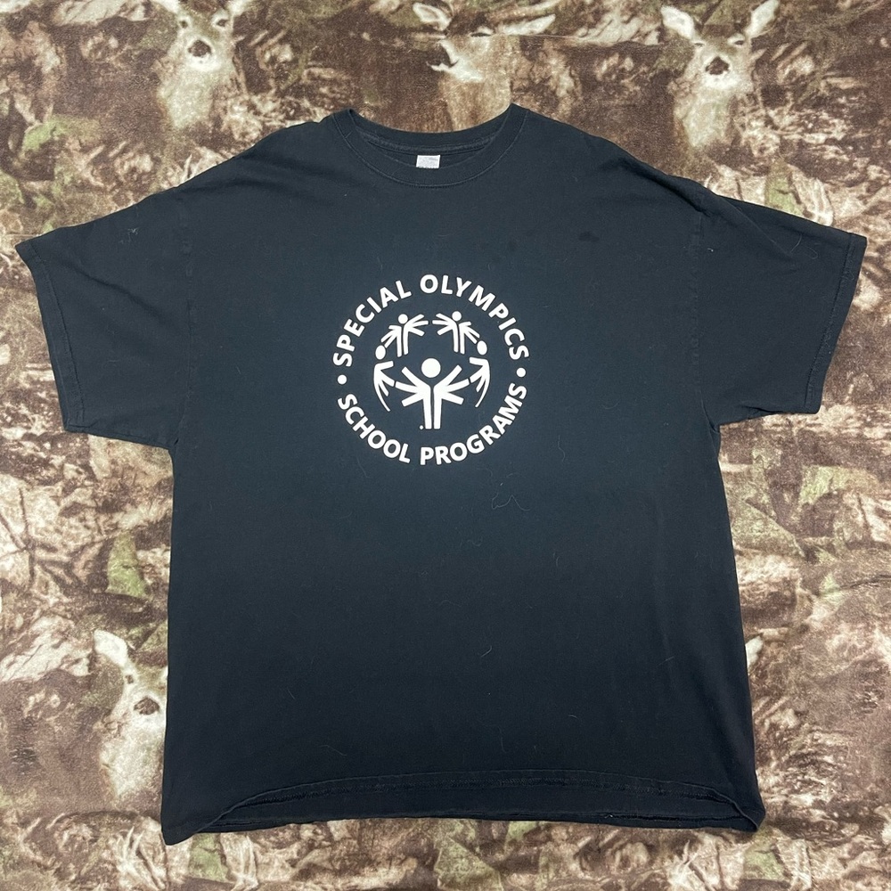 Vintage Black Special Olympics School Programs T-Shirt